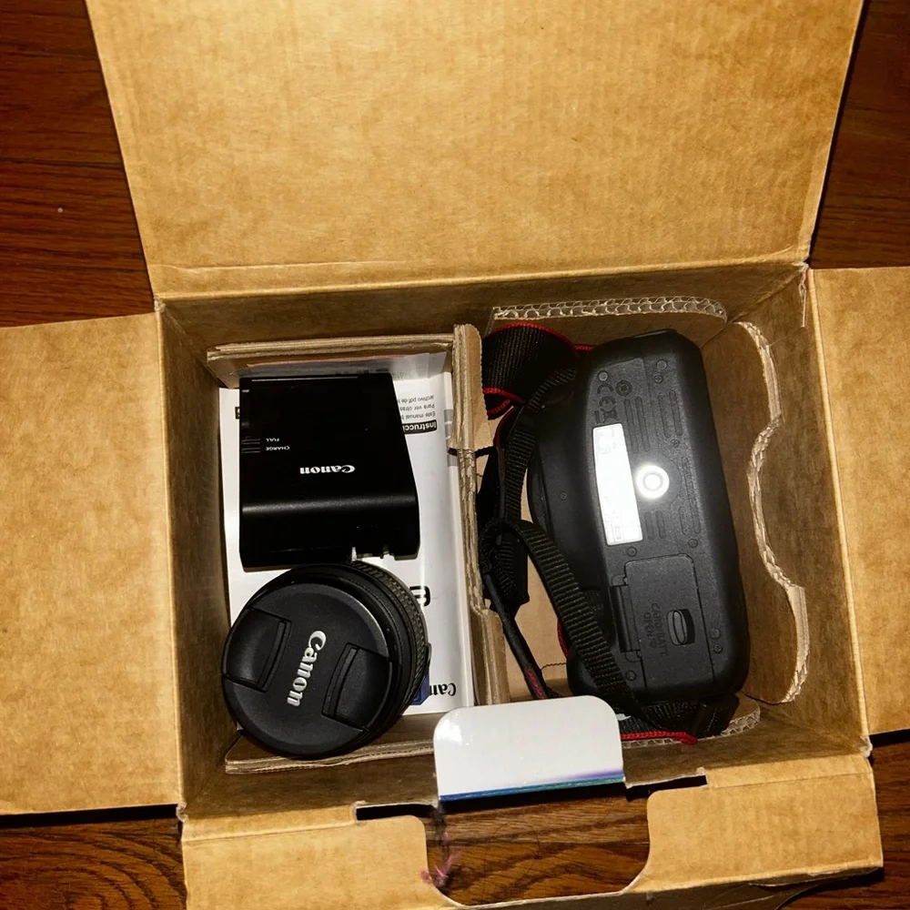 Canon Black Digital Camera Professional Model